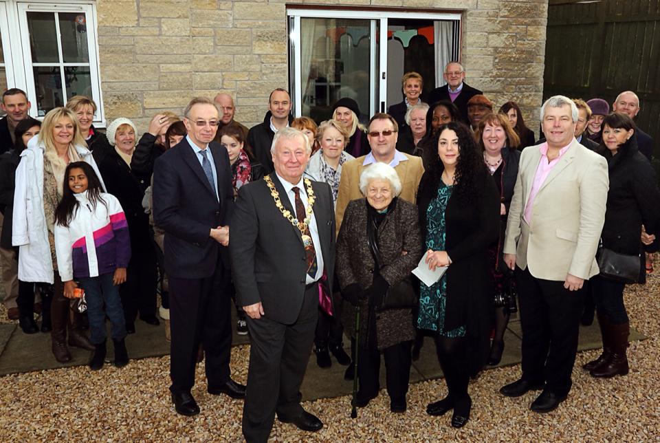 Group photo at the Pantagon Opening