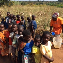Washing hands before porridge